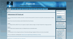 Desktop Screenshot of fluxio.se